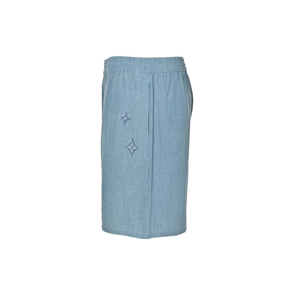 Louis Vuitton front and back embroidered suit shorts