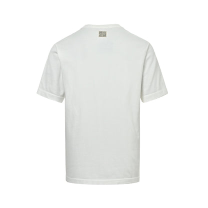 Louis Vuitton fox letter embroidered knitted short sleeves