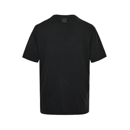 Louis Vuitton suffix beaded checkerboard short sleeves