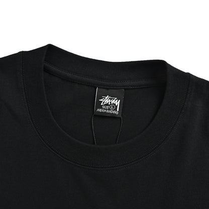 Stussy mercury letter printed short sleeves
