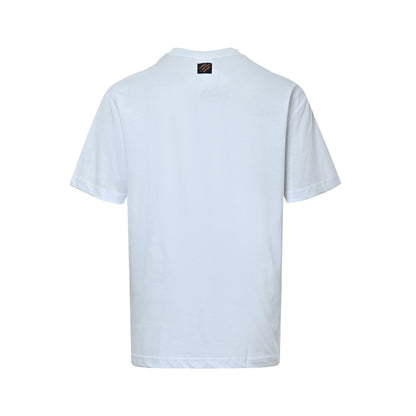Louis Vuitton denim letter logo short sleeves