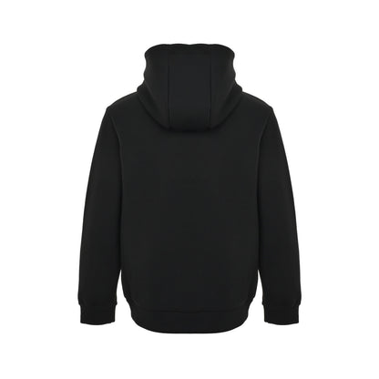 Prada red trim air layer zipper hooded jacket