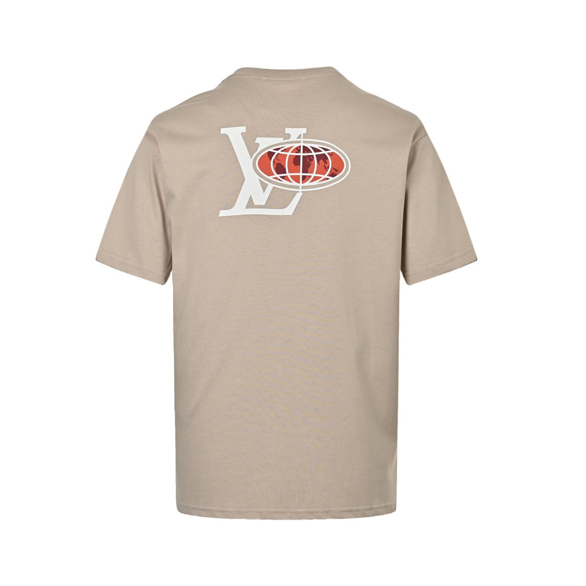 Louis Vuitton 25ss world map hot diamond short sleeves