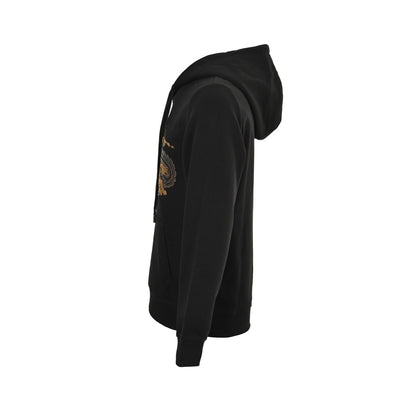 Burberry 25Fw flocked pony print hooded sweatshirt