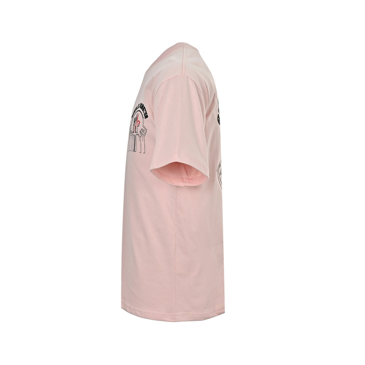 Moncler/Mask 26ss GM joint embroidered logo short sleeves
