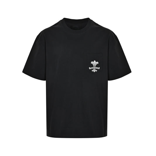 Chrome Hearts/Chrome Heart Pocket Cross Print Short Sleeve