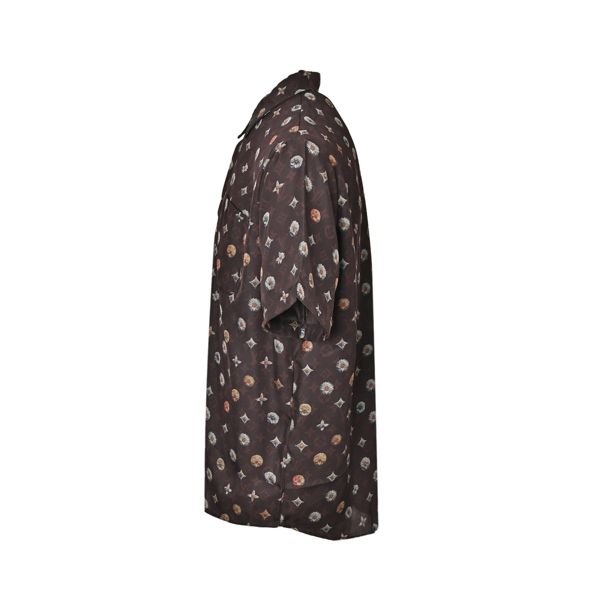 Louis Vuitton 26ss presbyopia daisy all-print suit short-sleeved shirt