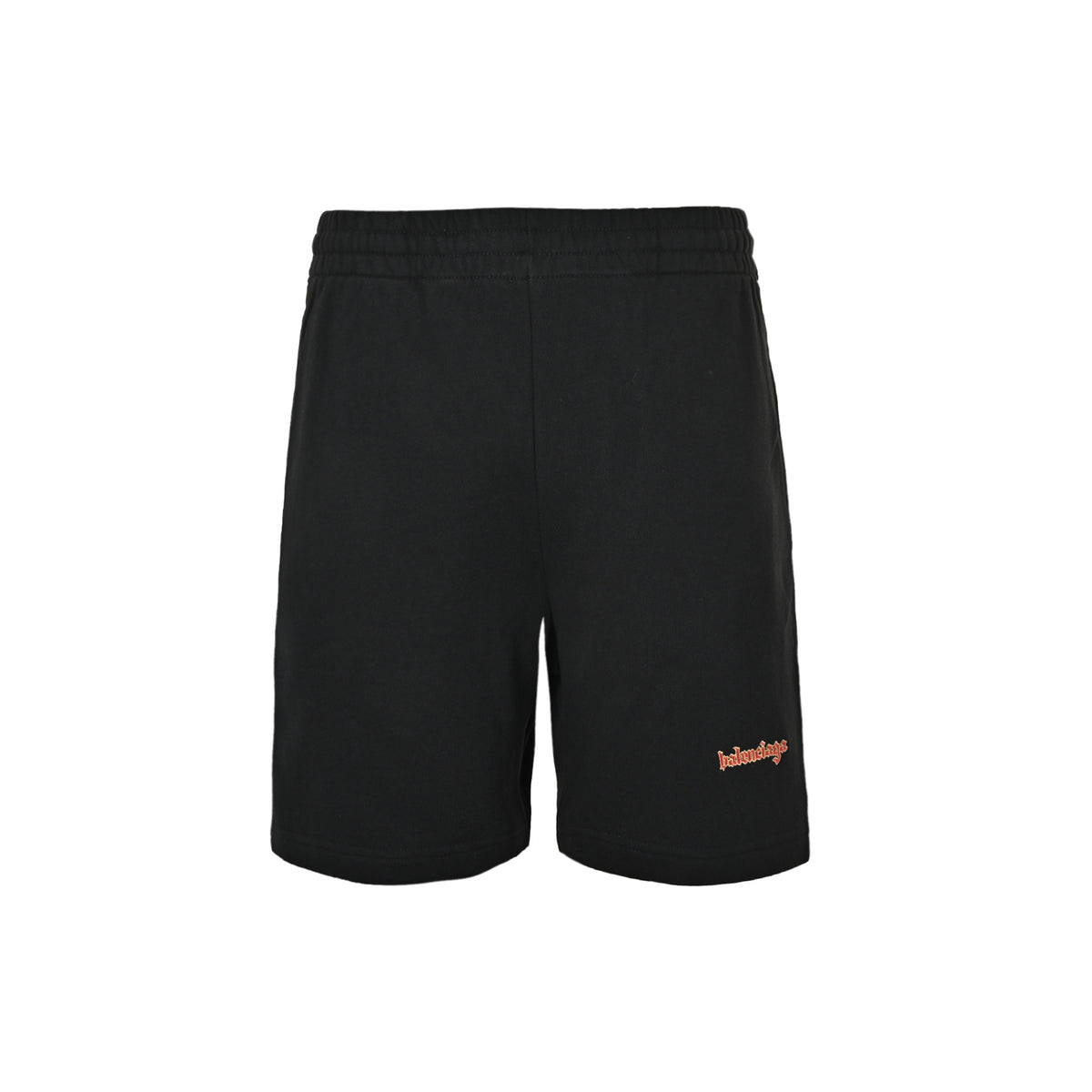 Balenciaga 26ss letter embroidered shorts