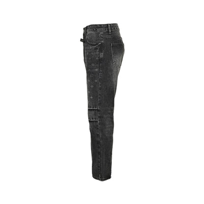 LouisVuitton/Louis Vuitton back pocket western denim trousers