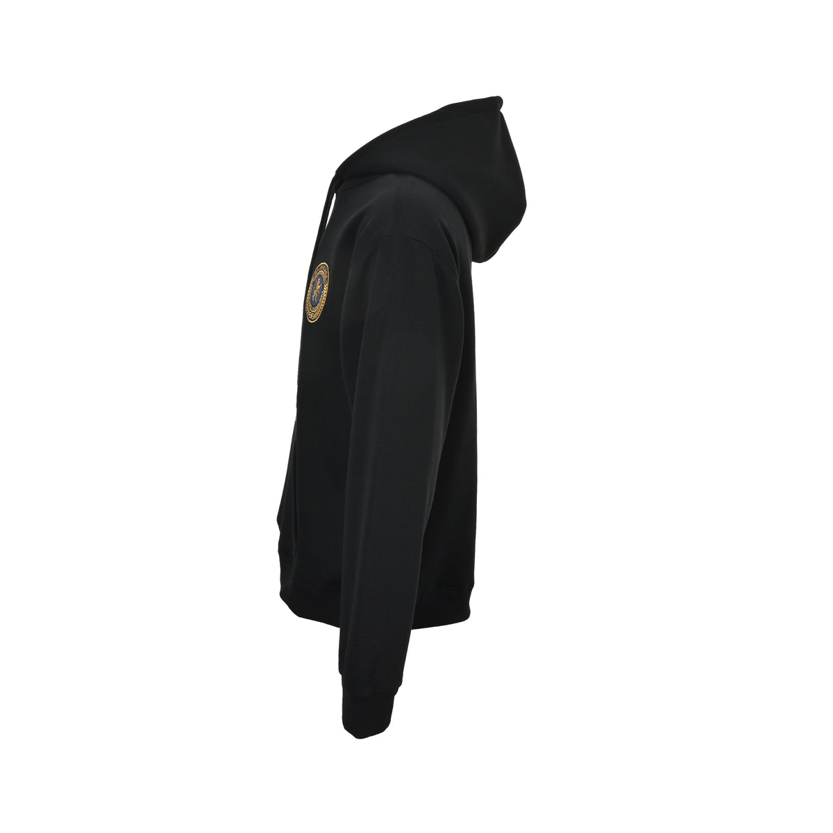 Balenciaga 25Fw badge embroidered hooded sweatshirt