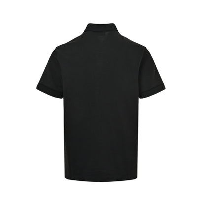 Burberry Polo short sleeves with letter embroidery on the chest