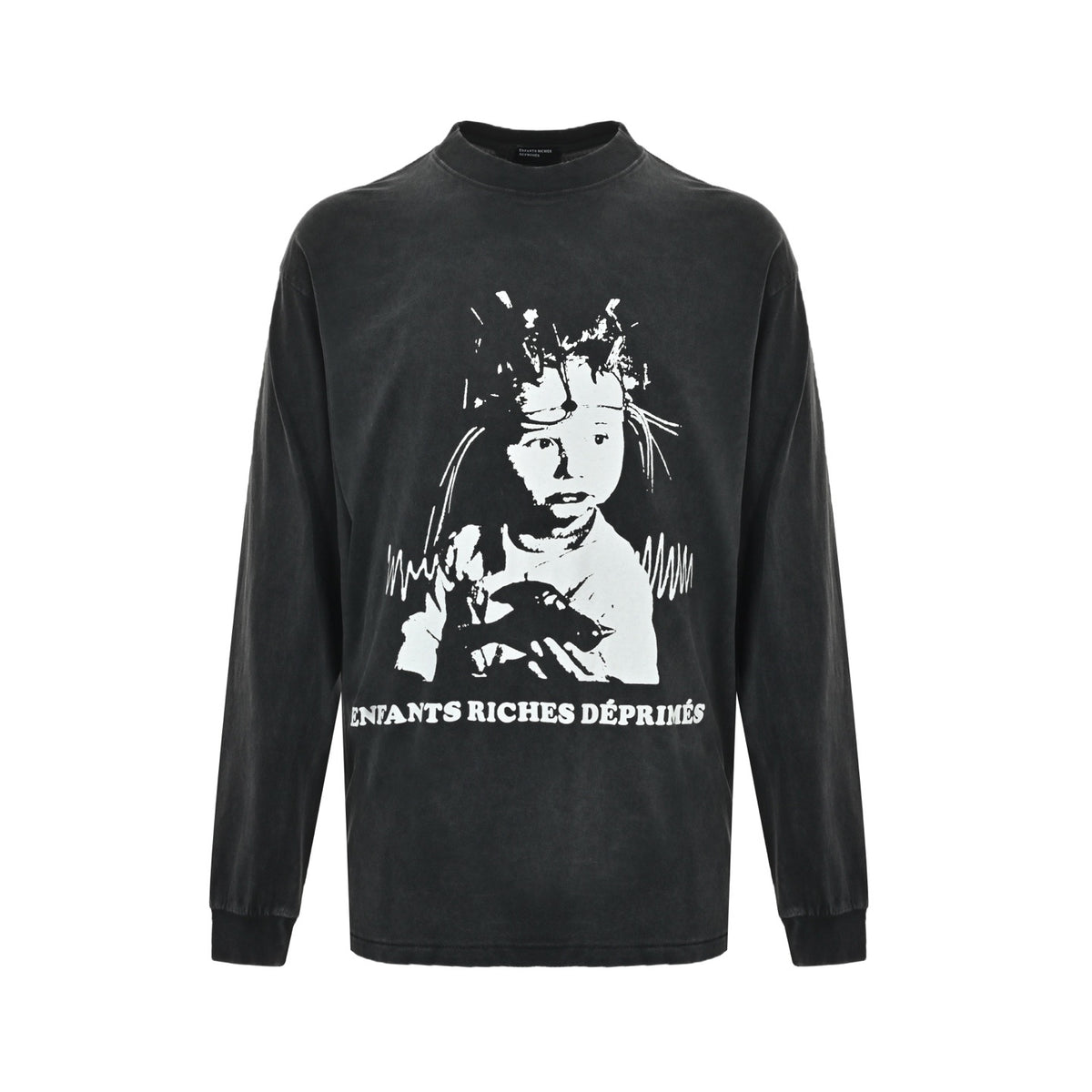 Enfants Riches Déprimés Melancholy Rich Second Generation Kids King printed long-sleeved T-shirt