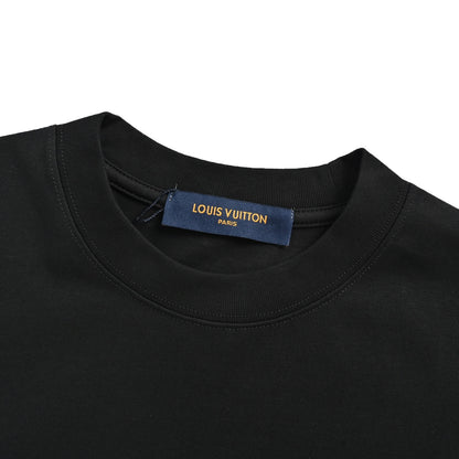 Louis Vuitton presbyopic gradient fade printed short sleeves