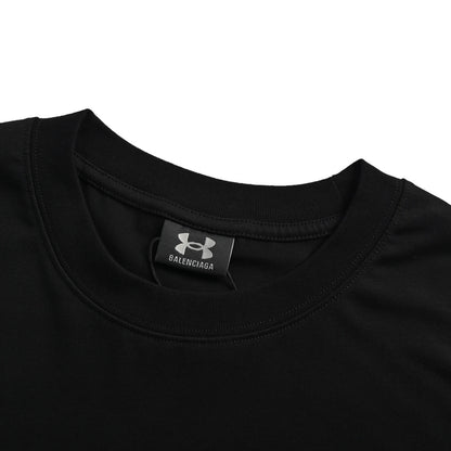 Balenciaga 24ss Alipay joint printed short-sleeve