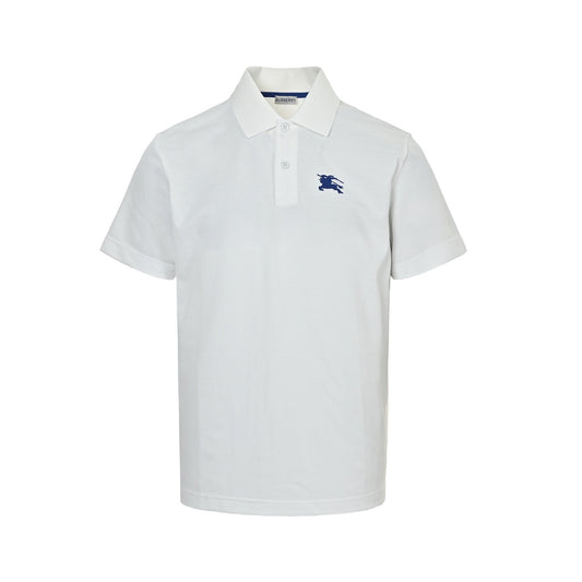 Burberry 25ss War Horse Logo Embroidered Polo Short Sleeve
