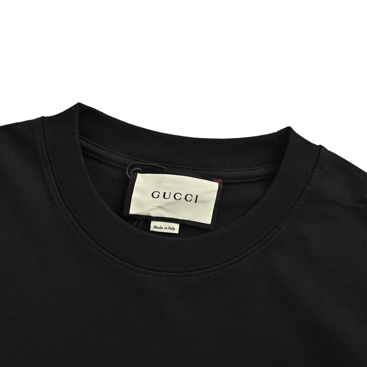 Gucci inkjet large letter printed short sleeves