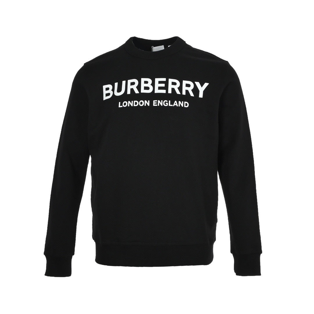 Burberry classic letter print crew neck sweatshirt