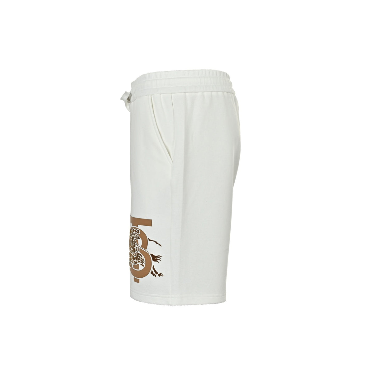 Burberry flocked war horse TB taped shorts