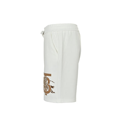 Burberry flocked war horse TB taped shorts