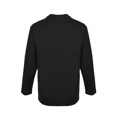 Loewe/Luo Yiwei 25Fw ON Angrun joint logo laminated long-sleeved T-shirt