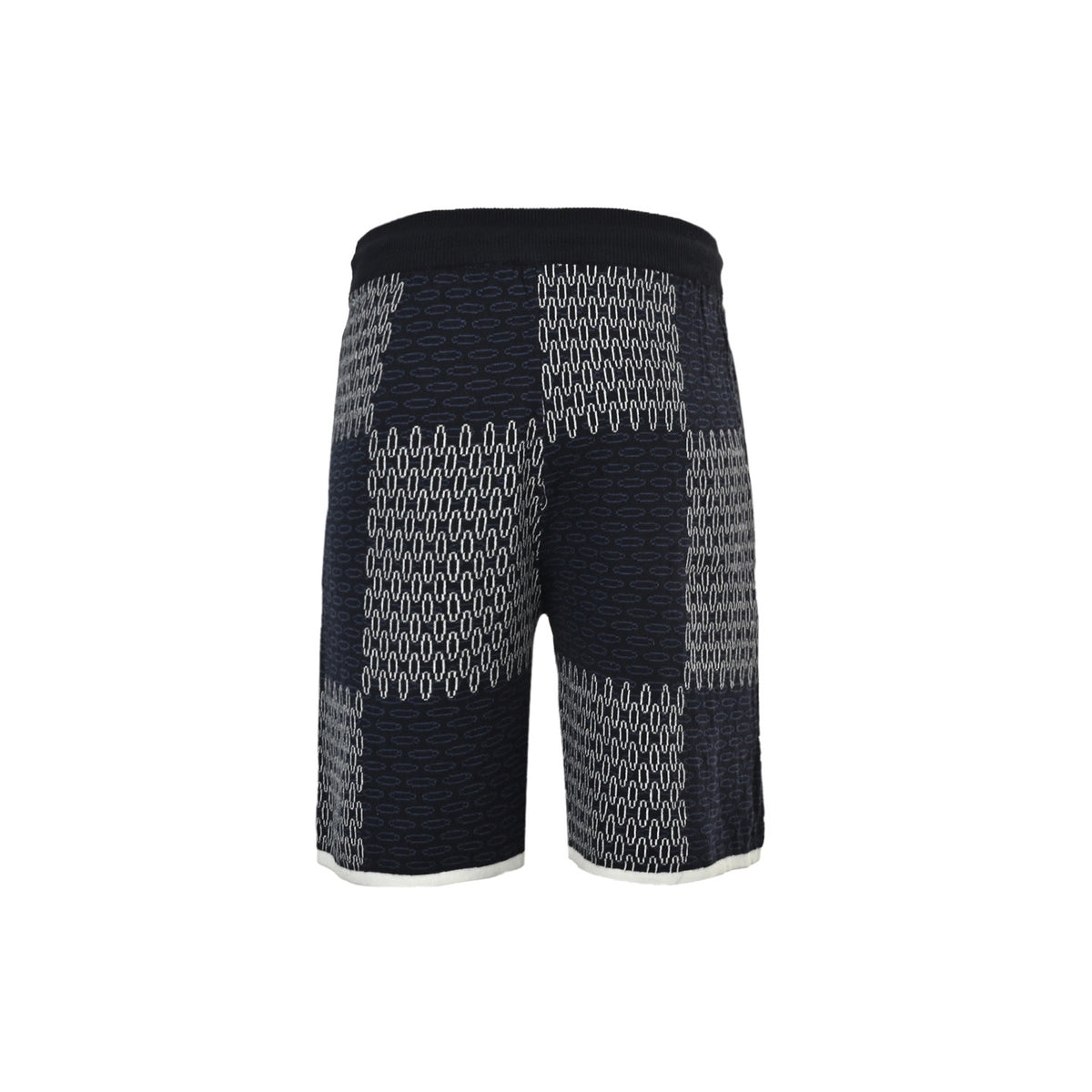 Louis Vuitton 26ss checkerboard jacquard knitted shorts