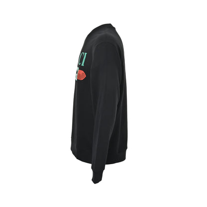Gucci foam printed crew neck sweatshirt