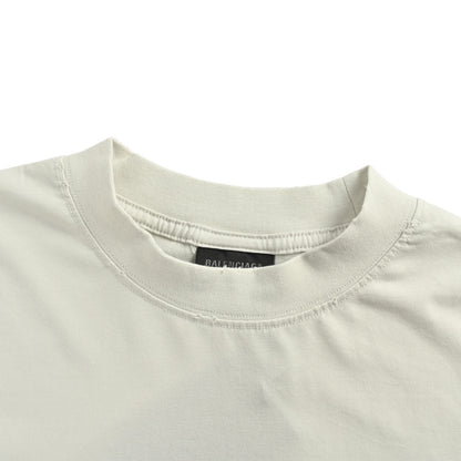 Balenciaga 25ss portrait print short sleeves
