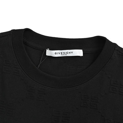 GIVENCHY all-over presbyopia jacquard short sleeves