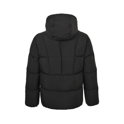 Moncler/Mask Fusain hooded down jacket