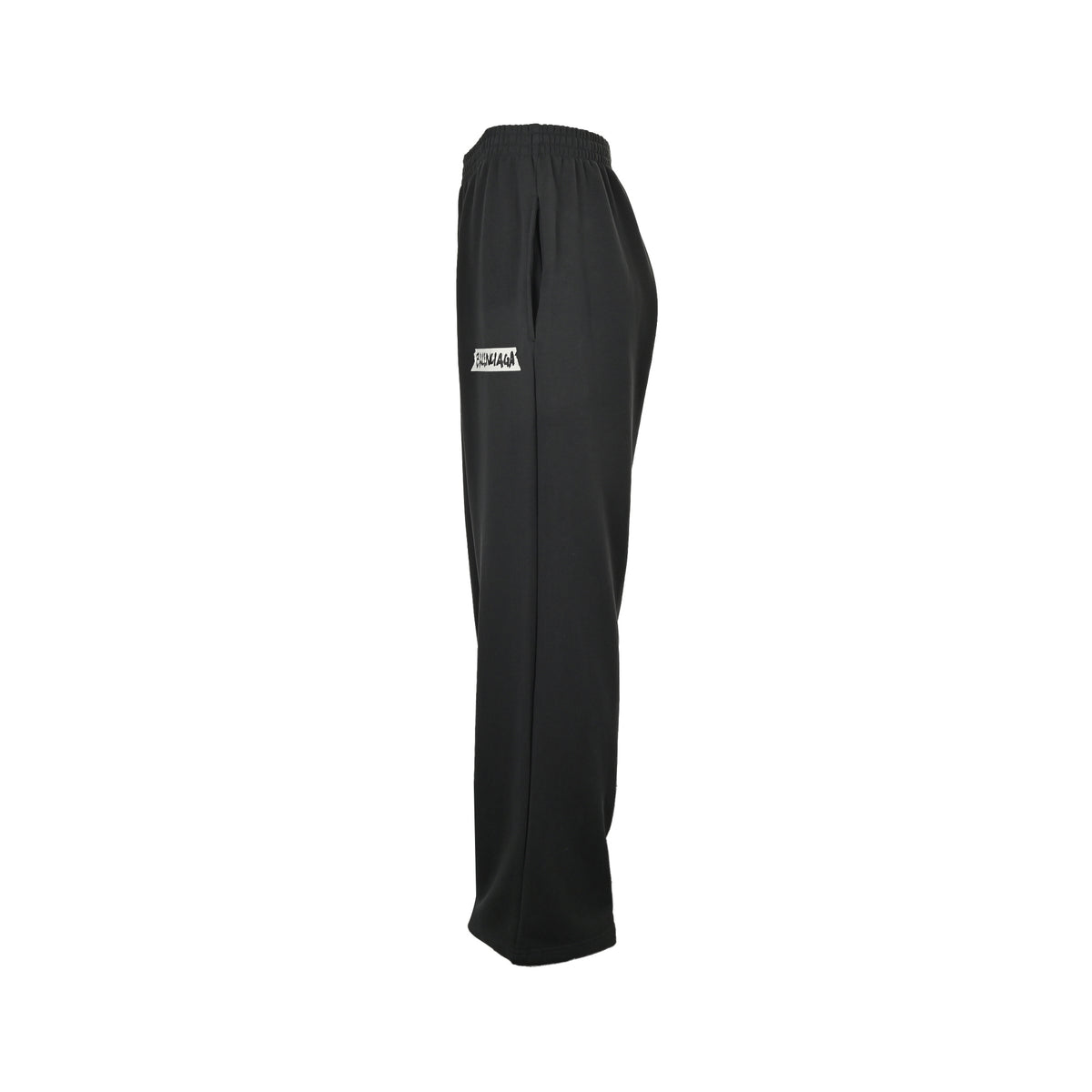 Balenciaga/Balanciaga 25Fw knitted new tape printed trousers