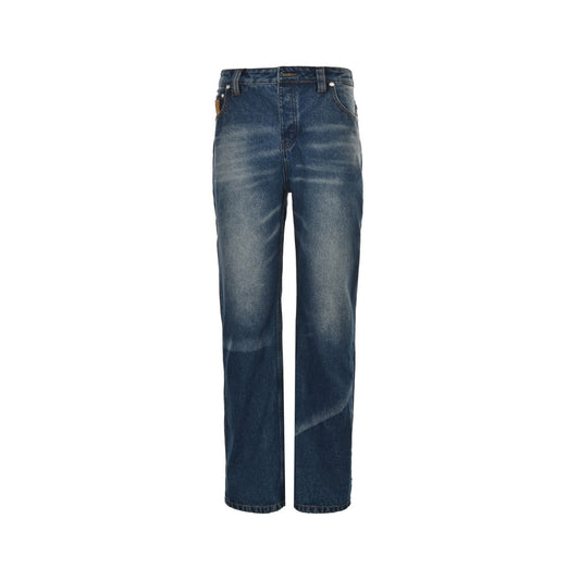 Louis Vuitton 24Fw Sun-Fade Washed Jeans