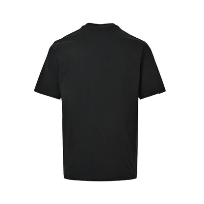 Stussy chest printed round neck short sleeves
