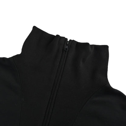 Ralph Lauren pink label embroidered half-zip sweatshirt