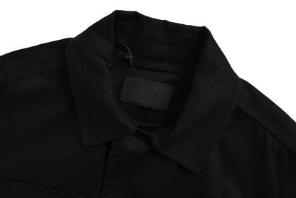 Prada four-pocket cotton work style jacket