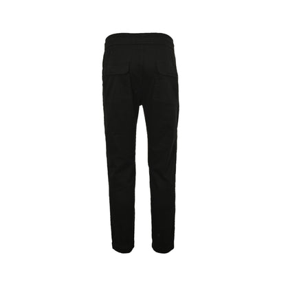 Chrome Hearts pressed leather cross patch embroidered trousers