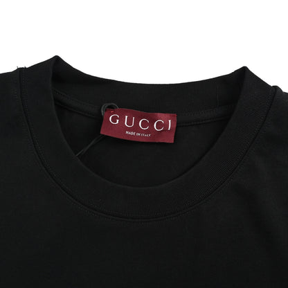 Gucci large printed short sleeves on the chest