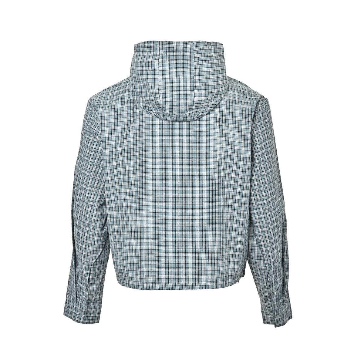 Acne Studios Acne fine check hooded jacket