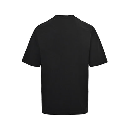 Balenciaga 25ss night scene printed short sleeves