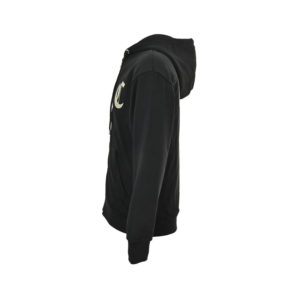 Celine 25Fw Gothic letter embroidered zipper hooded jacket