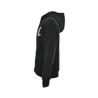 Celine 25Fw Gothic letter embroidered zipper hooded jacket