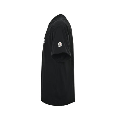 Moncler/Mask 3D letter logo embroidered short sleeves