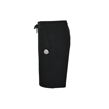 Moncler/Mask Embroidered Label Drawstring Shorts