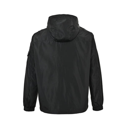 Moncler/Mongolian arm pocket light luxury casual style hooded thin coat