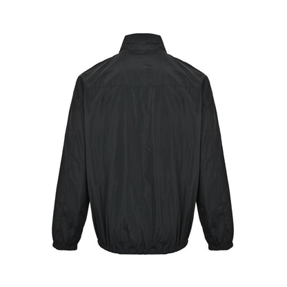 Prada triangle logo reversible zipper jacket