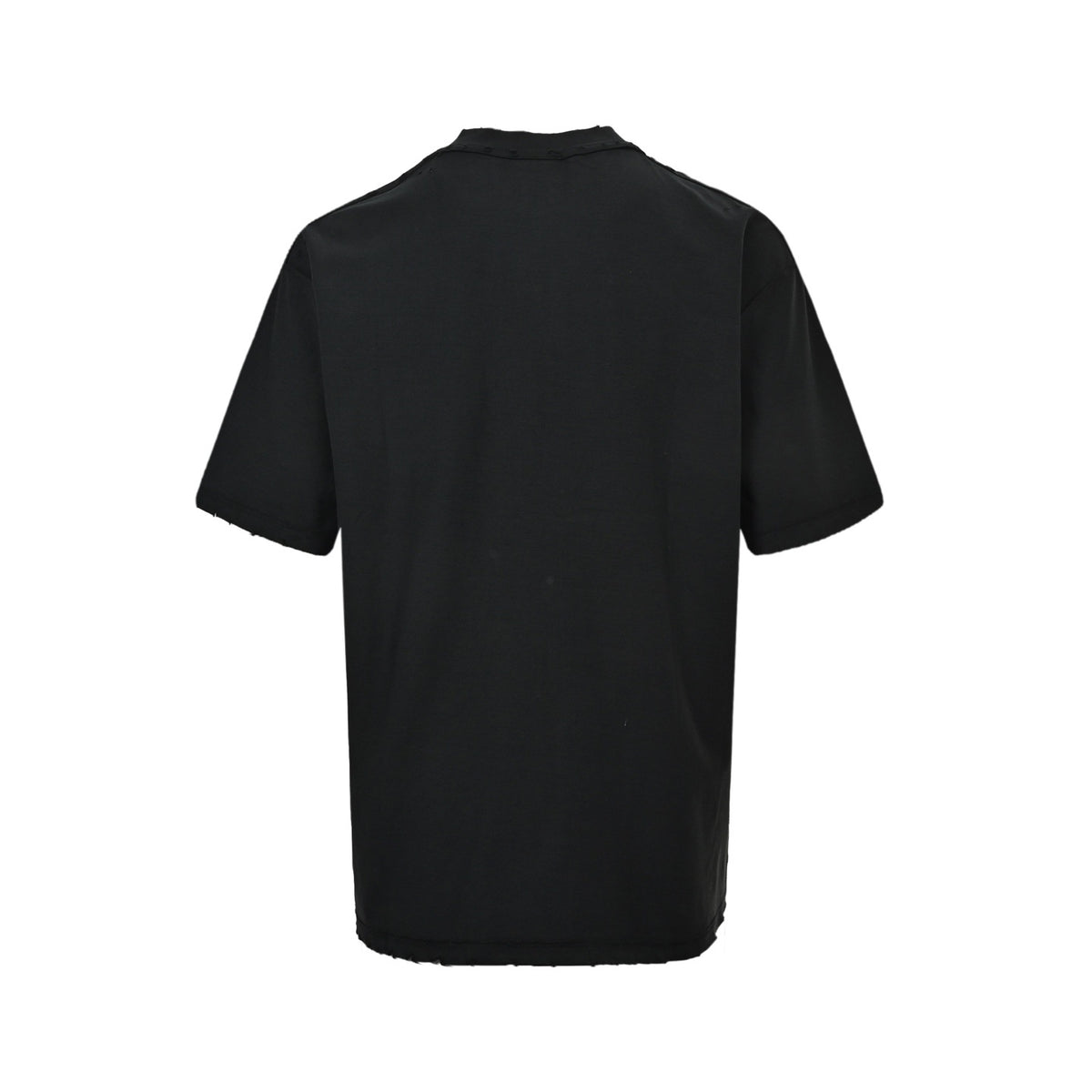 Balenciaga/Balanciaga 24ss castle print distressed short sleeves