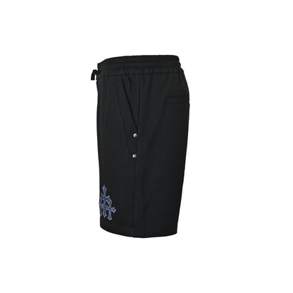 Chrome Hearts cross patch embroidered shorts