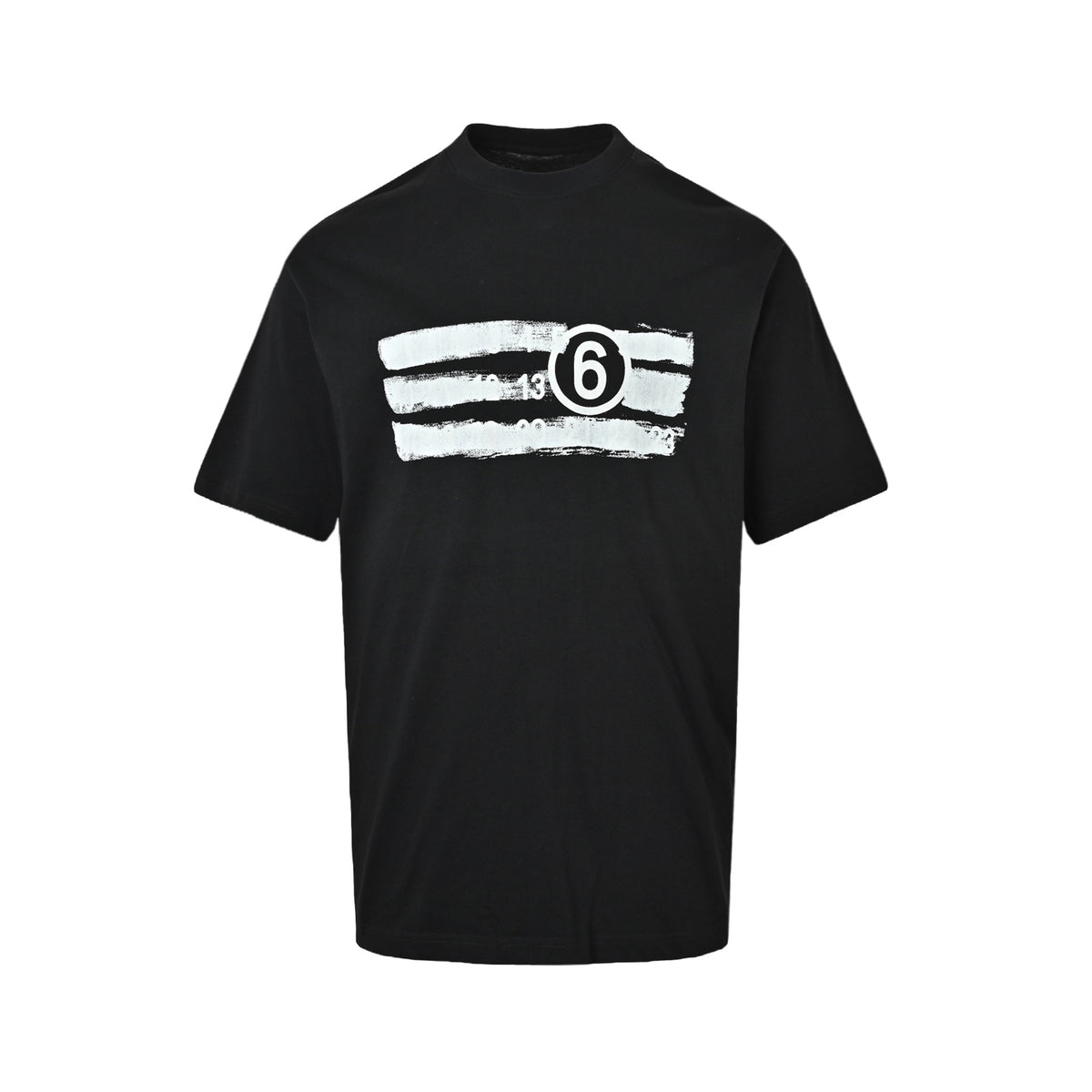 Maison Margiela/Margiela digital print round neck short sleeves