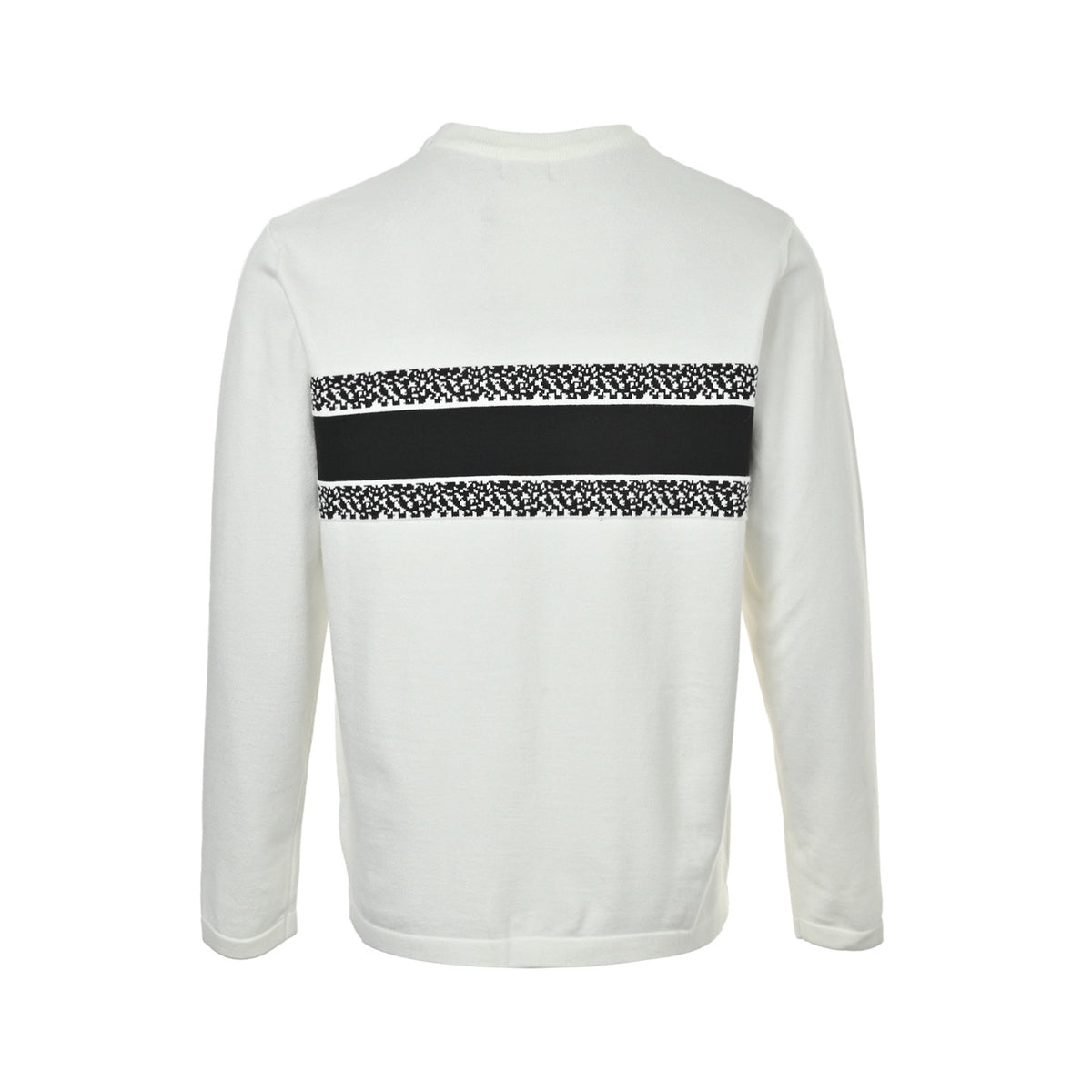 Dior chest letter jacquard knitted crew neck sweater