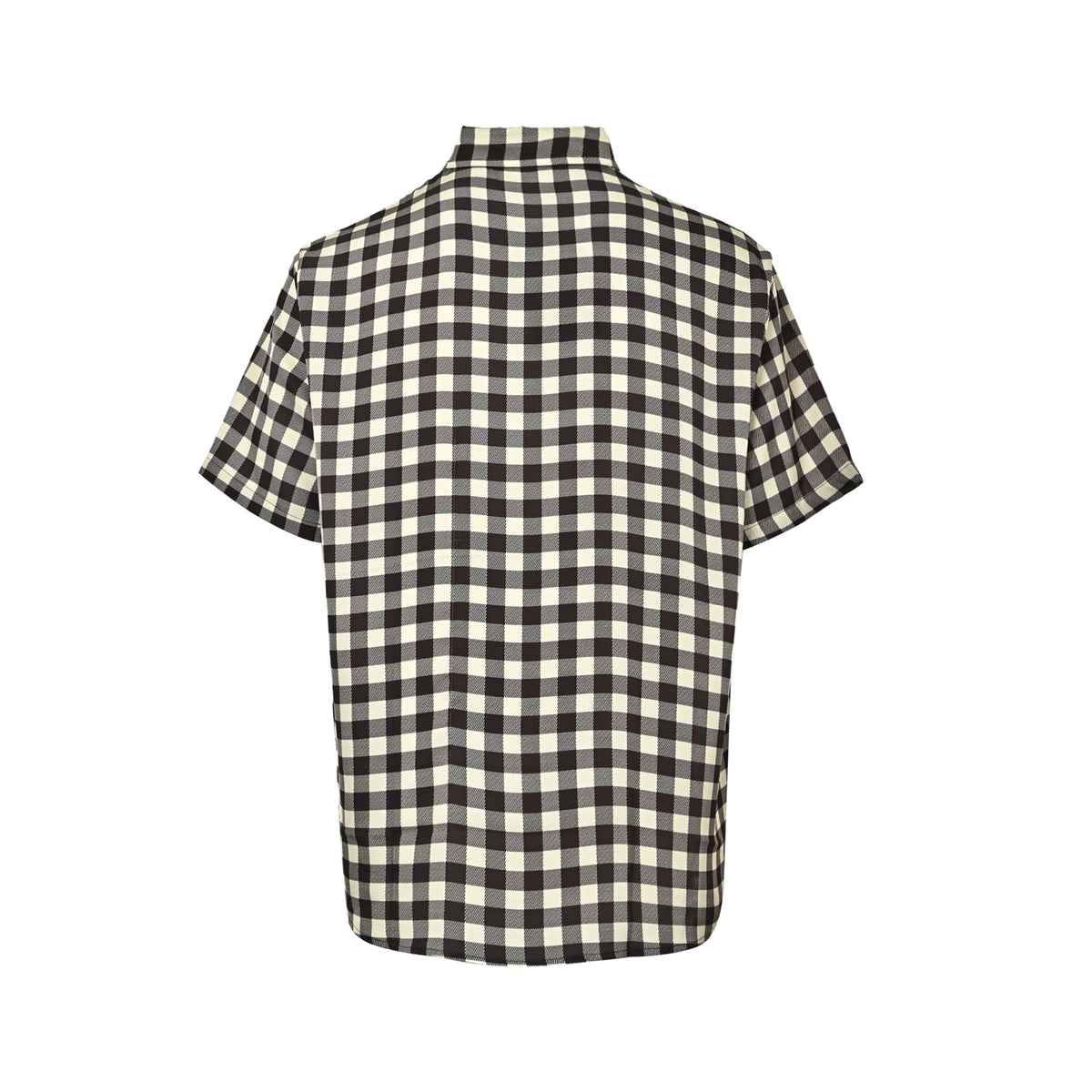 Louis Vuitton pocket logo checkerboard short-sleeved shirt
