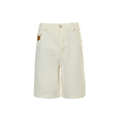 Louis Vuitton 25ss denim shorts with embroidered logo on back pocket